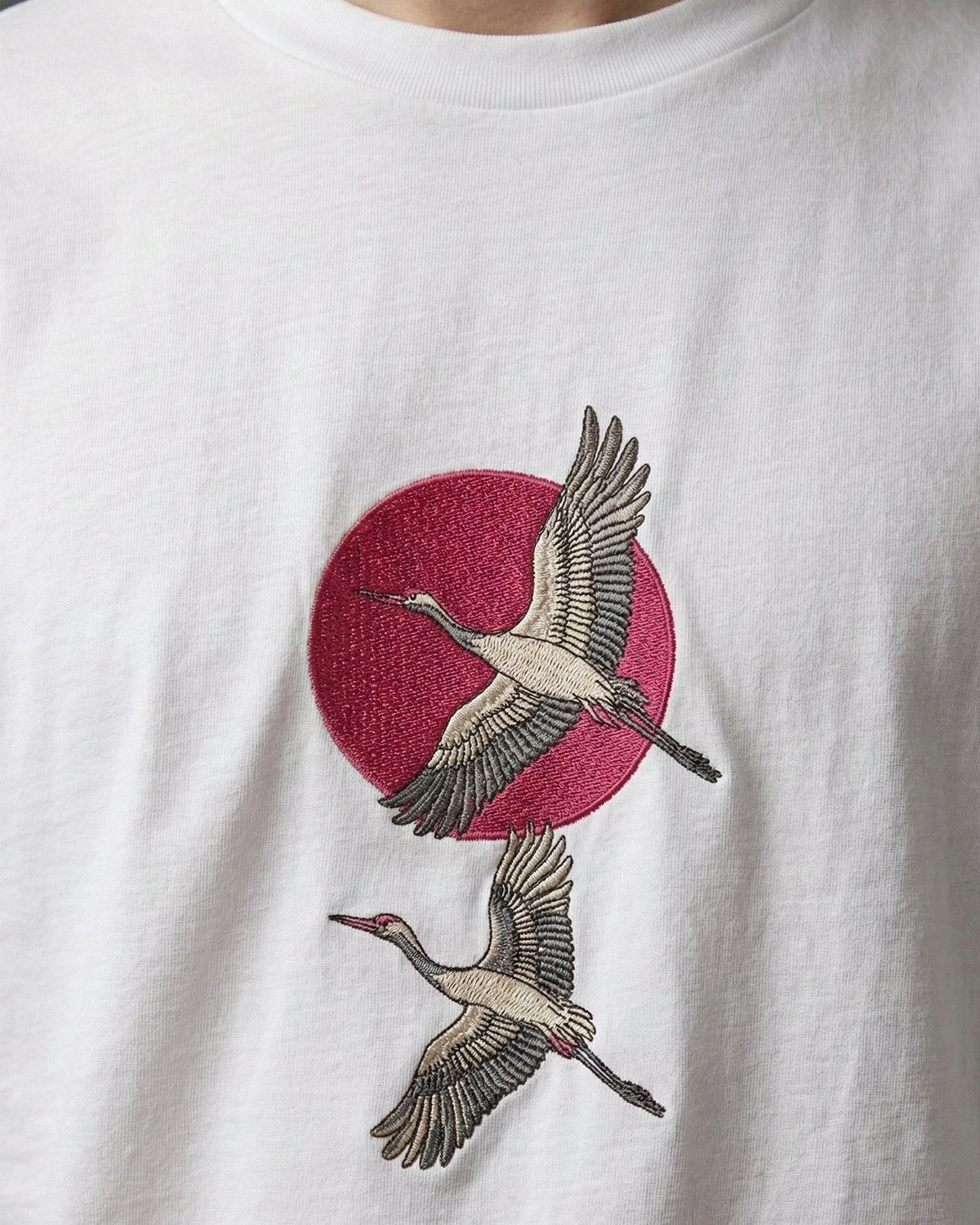 Sunset Embroidered Men Premium Oversized Terry T-shirt