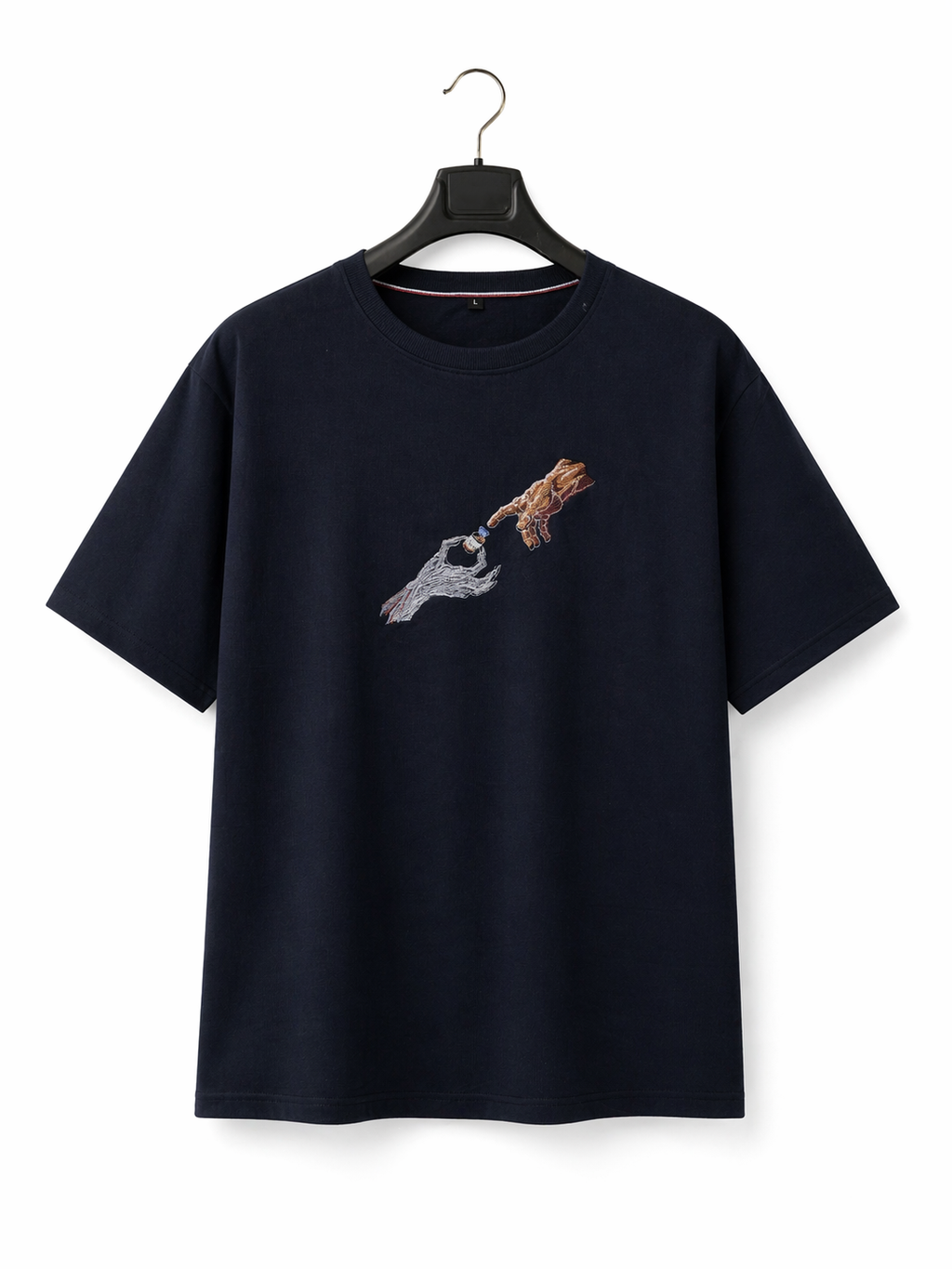 Trending The Last Touch Embroidered T shirt